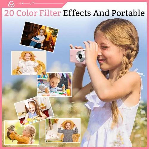 1080P 44MP Digital Camera with 32GB Memory Card, 16X Zoom Vlogging Camera