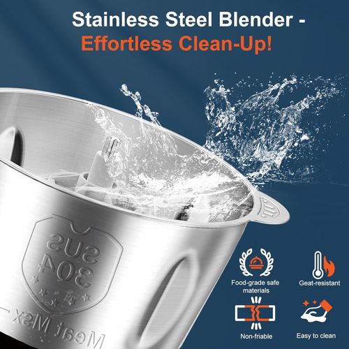 5L Electric Meat Grinder, 3-Speed Multi-function Food Processor