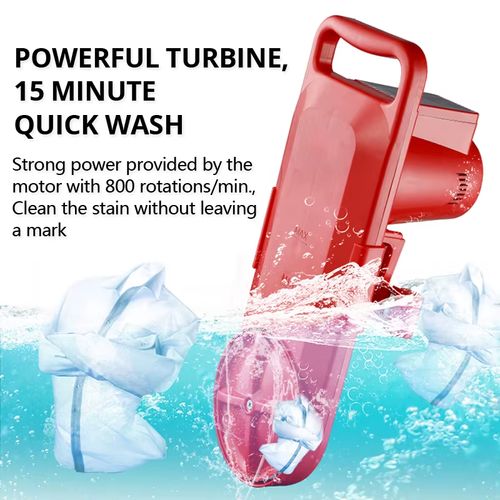 Portable foldable mini washing machine