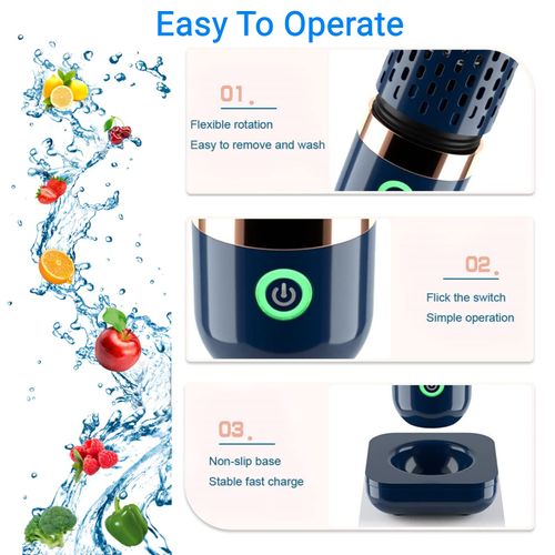 Portable Wireless Fruit and Vegetable Washing Machine