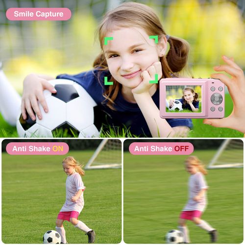 1080P 44MP Digital Camera with 32GB Memory Card, 16X Zoom Vlogging Camera