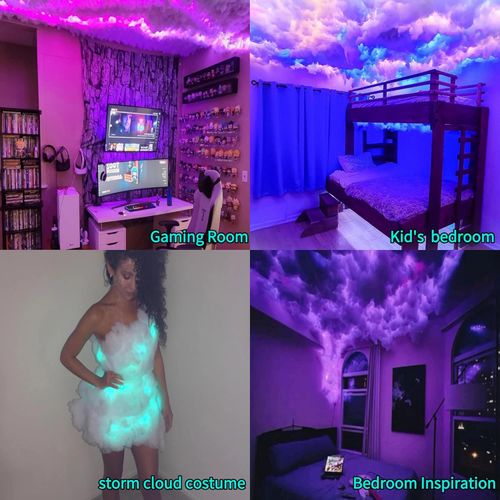 6M Thundercloud Storm Ceiling Light