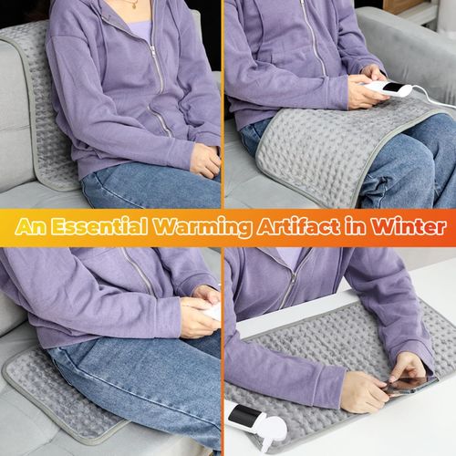 Electric Heated Ultra Soft Cozy Fast Heating Blanket 30X60CM