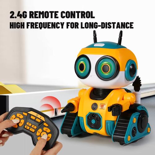 Robot Toys Rechargeable Remote Control Robot with Auto-Demonstration, Dance Moves, Music & Gesture  Sensing