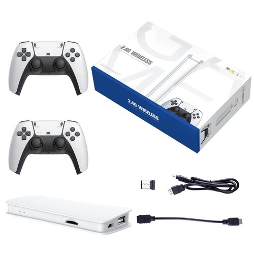 2.4G Retro Game Stick: 128GB with 40,000+ Classic Games
