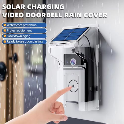 🔔 Solar Wireless Video Doorbell & Indoor Chime