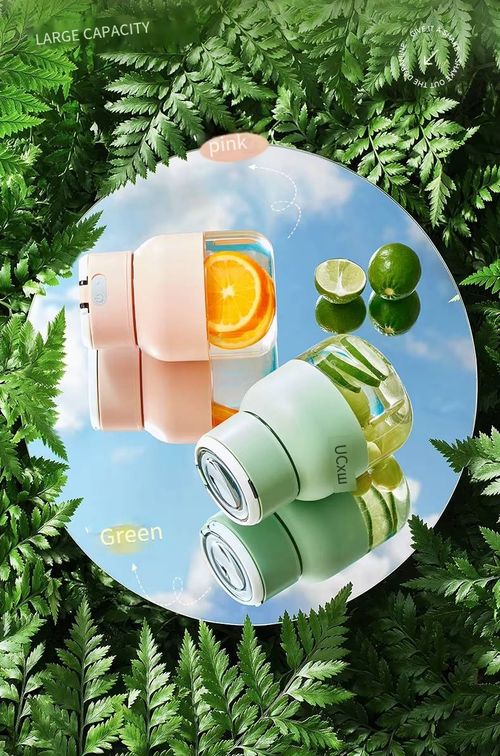 Blender Cup Electric Juicer Mini Portable Automatic Juicer Cup for Outdoor Sport Dual Use Water Bottle