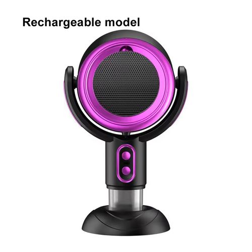 Portable desktop exhaust fan—adjustable cover, USB charge!