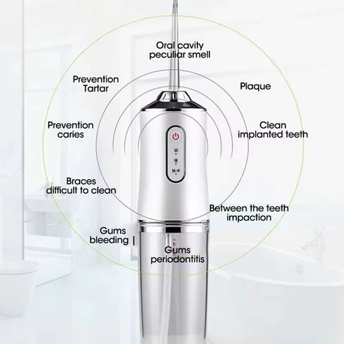 Smart electric water flosser