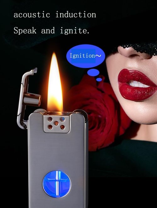 Windproof Intelligent Voice Controlled Ignition Kerosene Lighter  (NOT include Kerosene )