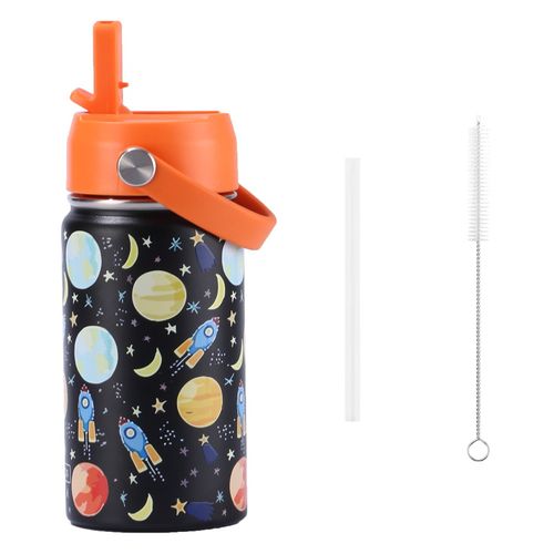 360ml Kids Insulated Water Bottle, BPA Free Stainless Steel Portable Double Wall Vacuum Tumbler