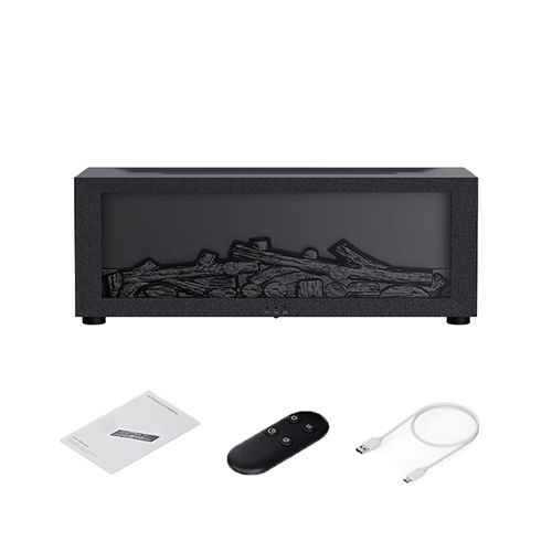 Flame-shaped aromatherapy humidifier