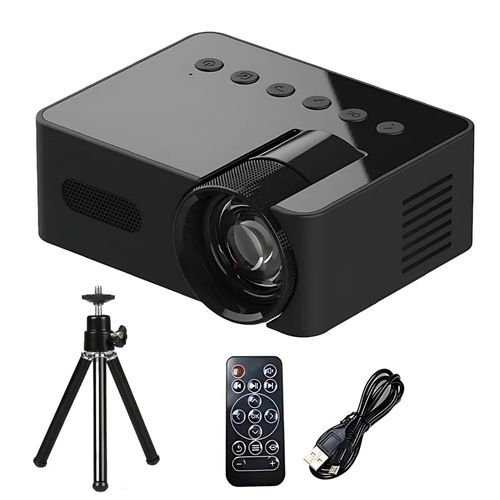 Portable Wireless Full HD 1080P Projector with Stand