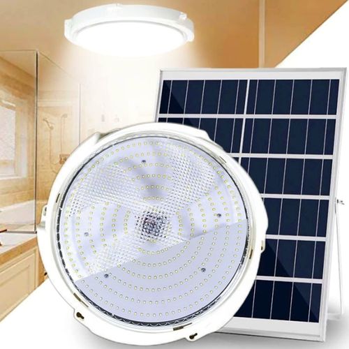 Solar Shed Light, Indoor Outdoor Solar Pendant Lights with Remote Control