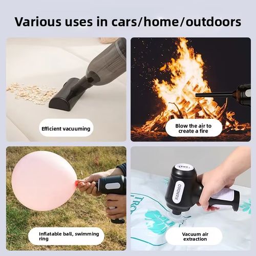 6000PA Car Wireless Vacuum Cleaner 120W Powerful Suction Home Dual Use Cleaner New Portable Handheld Cleaning Machine ﻿