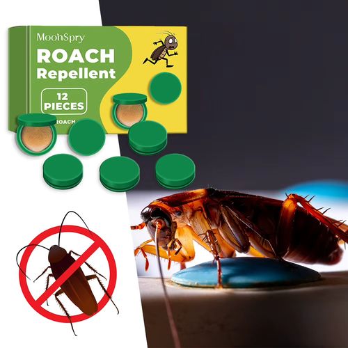 12Pcs Roach Repellent Enduring Effect Roach Bait Stations Roach Control Cockroach Killing Traps for Small & Large Roaches