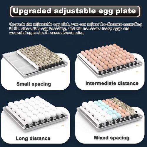 98 Eggs Incubator Small Household Automatic Intelligent Incubator Poultry Waterbed Incubators And Temperature Controler