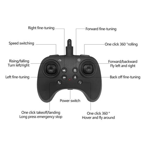 Foam Drone RC Airplane ,Remote Control Plane Fighter Jet with Light, Auto Hovering, LED Airplane Toy