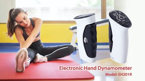 Electronic Hand Strength Trainer Wristhand Grip Metal Fitness Hand Gripper Portable Adjustable Fitness Dynamometer Tester