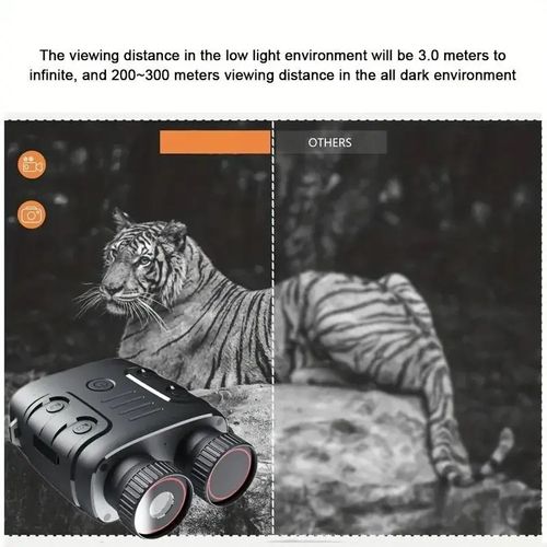 4K HD 10x Digital Night Vision Zoomable Binoculars