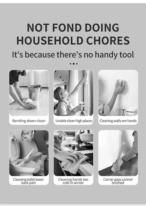 6-in-1 2000mah Electric Cleaning Brushwireless Electric Rotary Clean Brush Shower Cleaning Brush Kitchen Bathroom Home New