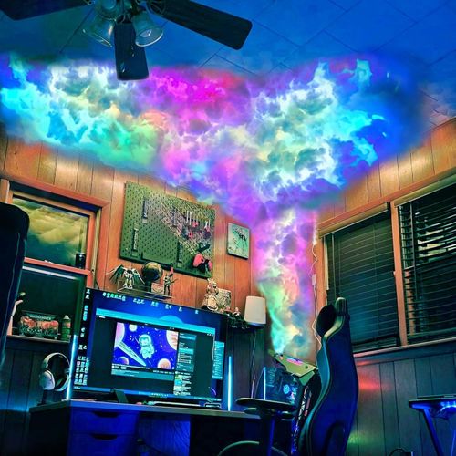 6M Thundercloud Storm Ceiling Light