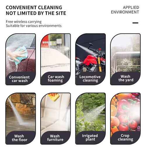 Portable Cordless High Pressure Spray Water Gun