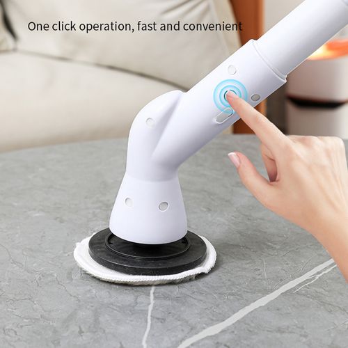 6-in-1 2000mah Electric Cleaning Brushwireless Electric Rotary Clean Brush Shower Cleaning Brush Kitchen Bathroom Home New