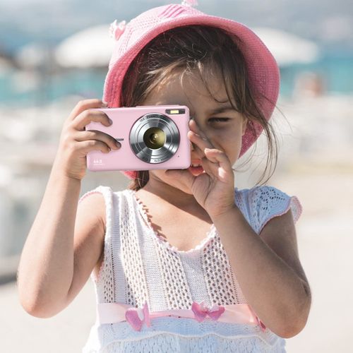 1080P 44MP Digital Camera with 32GB Memory Card, 16X Zoom Vlogging Camera