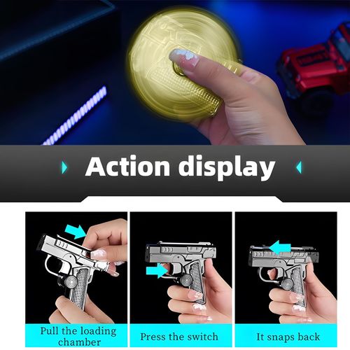Windproof Torch Lighter Refillable Foldable Rotatable Lighter  (Gas Not Included)