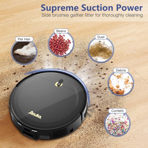 Intelligent Wet & Dry Vacuum Robot—Cleans Automatically!
