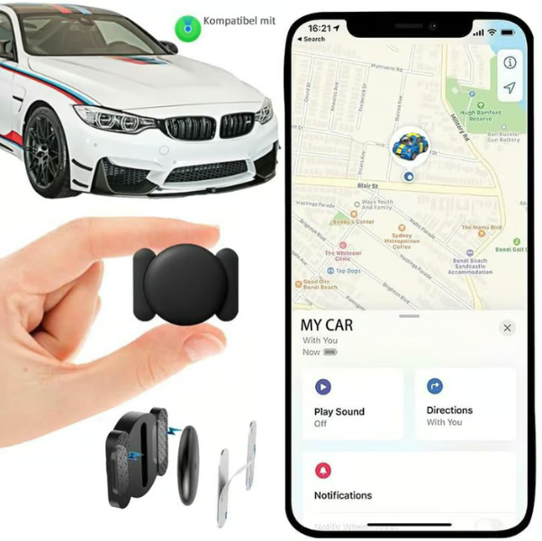 🔥2025 Upgraded 🎁Mini GPS Tracker SafeSync™ - Not Just a GPS Car Tracker. Your Everything Finder.