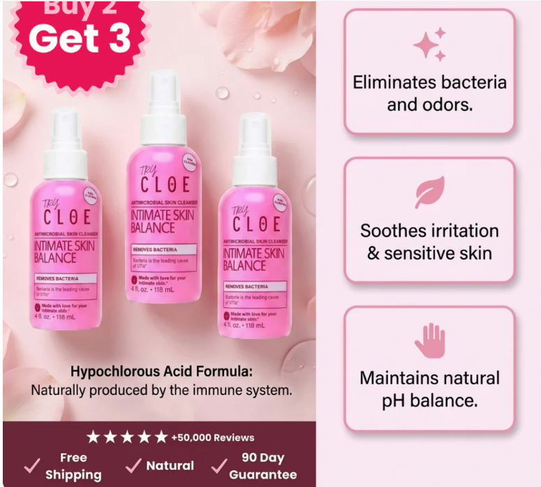 TRULY CLOE ANTIMICROBIAL SKIN CLEANSER INTIMATE SKIN BALANCE ￼ ￼ ￼ ￼ ￼ ￼ ￼ ￼ ￼ ￼ ￼ ￼