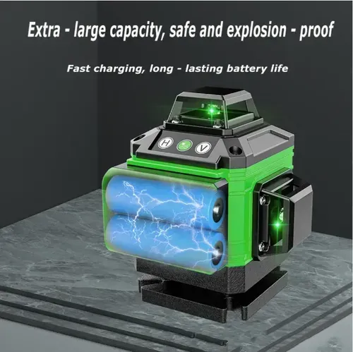 Limited-time discount,8-channel green light is extremely clear, automatic leveling is just around the corner, water-resistant, dust-proof and durable. With IP54 protection, it can withstand use in construction sites and home renovations. The construction accuracy is on par with the ceiling. With it, even novice builders can instantly become experts. Whoever uses it will love it!