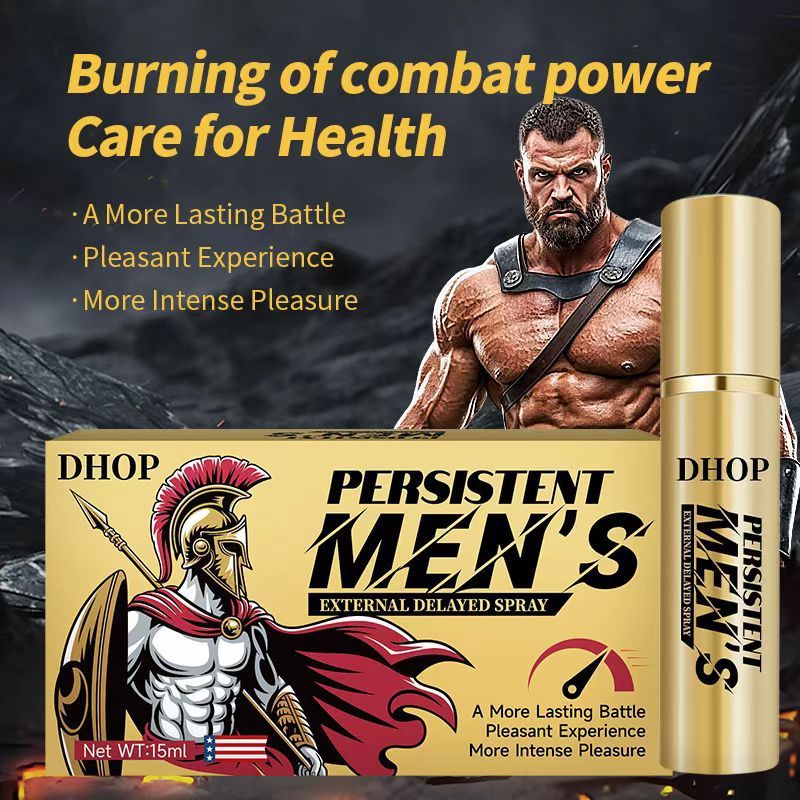 DHOP Persistent Mens External Delayed Spray – Boost Stamina For Longer Intimate Moments