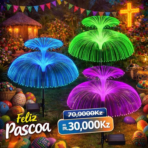 Luzes Solares Mágicas à Prova d Água