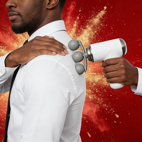 Massagem Portátil: Alivio Rápido para Dores Musculares em Angola!