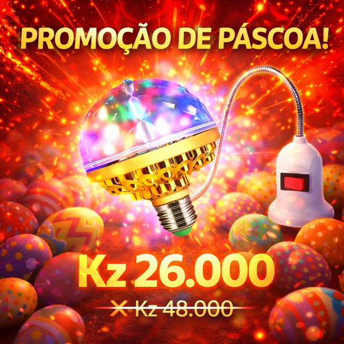 Luz Colorida que Encanta Toda a Família na Páscoa