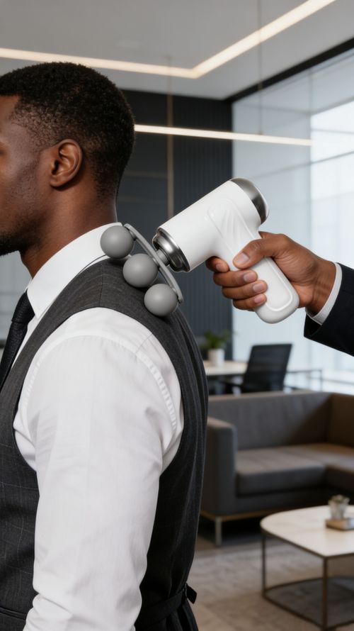 Massagem Portátil: Alivio Rápido para Dores Musculares em Angola!