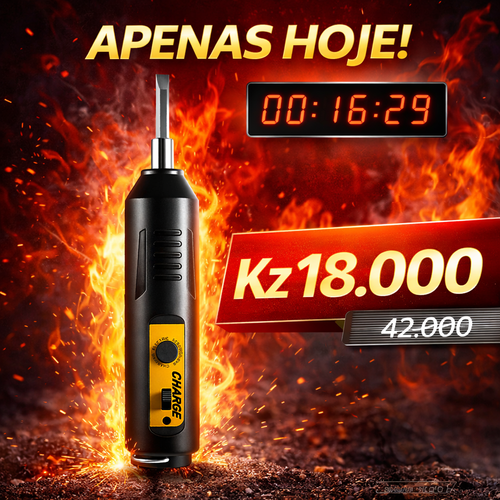 🔧 Chave de Fenda Elétrica Portátil – Reparação Fácil em Segundos!