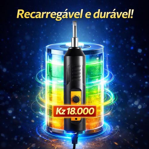 🔧 Chave de Fenda Elétrica Portátil – Reparação Fácil em Segundos!