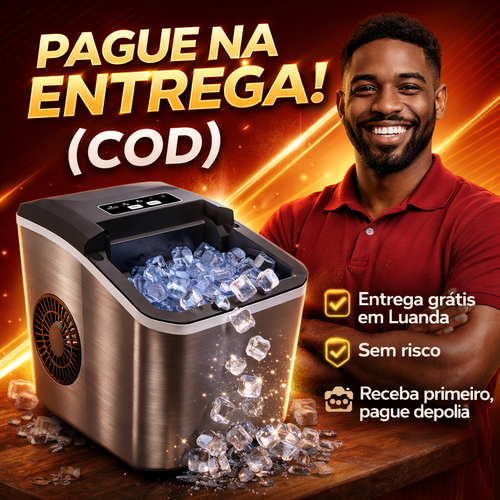 ❄️ Máquina de Gelo Rápida para Casa | Gelo Pronto em Minutos!