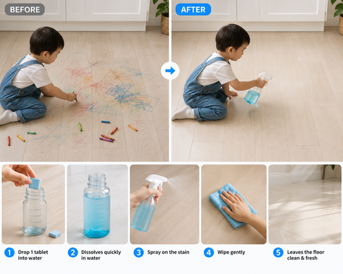 Multi-functional cleaning tablets（500 pieces）