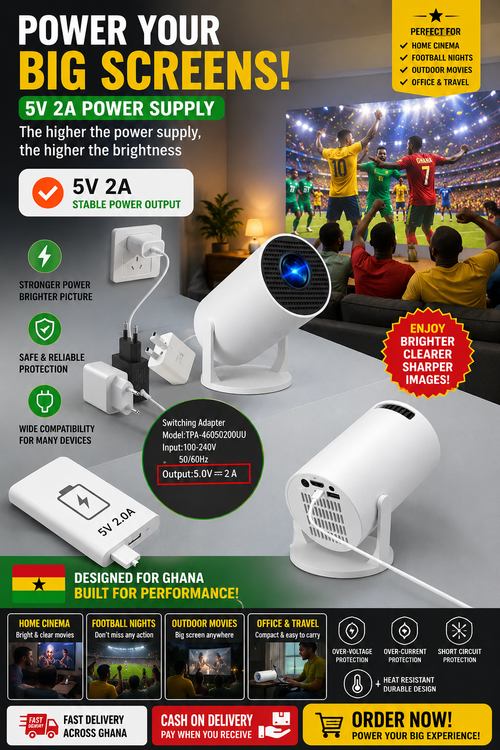 Multi-functional projector (with free dual handles)