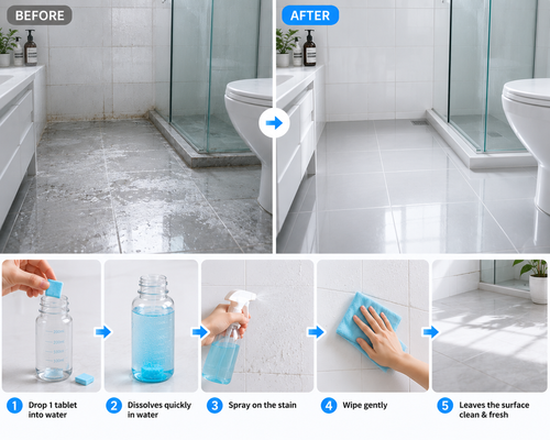Multi-functional cleaning tablets（500 pieces）
