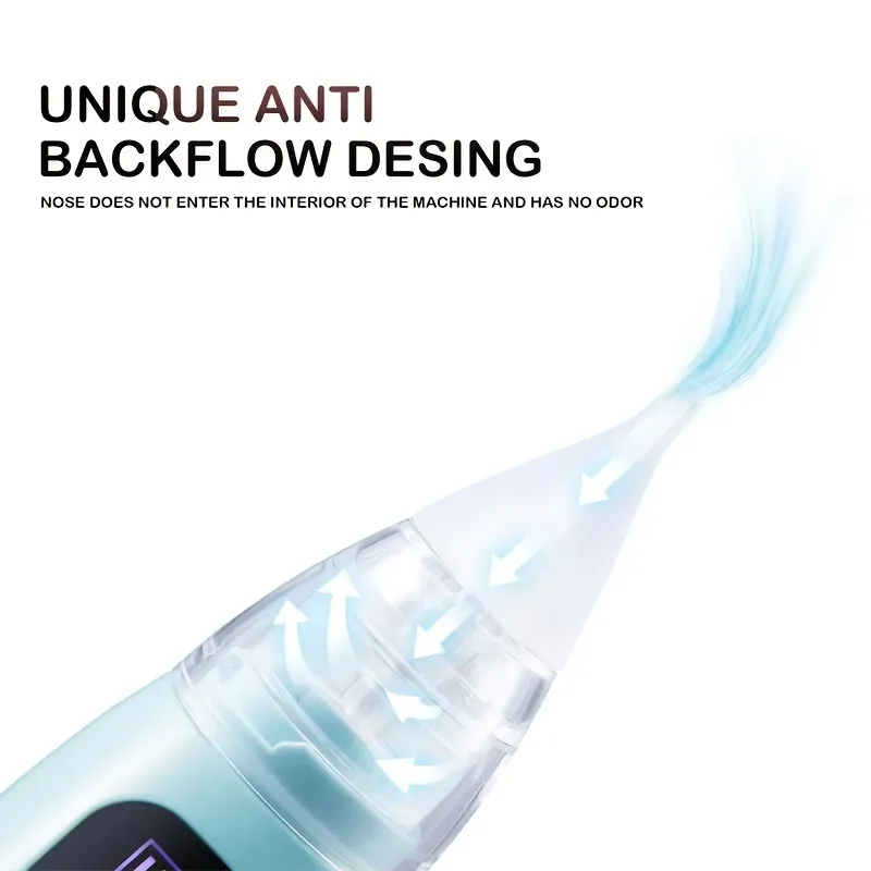Rechargeable Baby Nasal Aspirator – Adjustable Suction with Soothing Music & Light