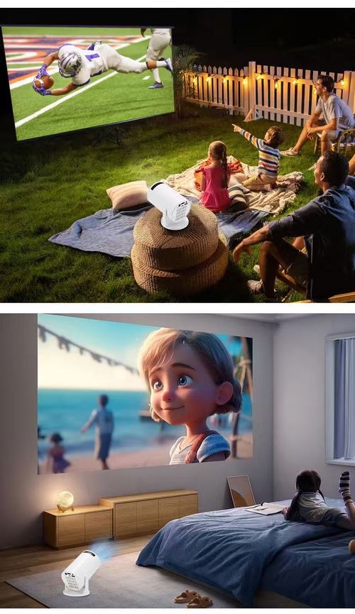 Multi-functional projector (with free dual handles)