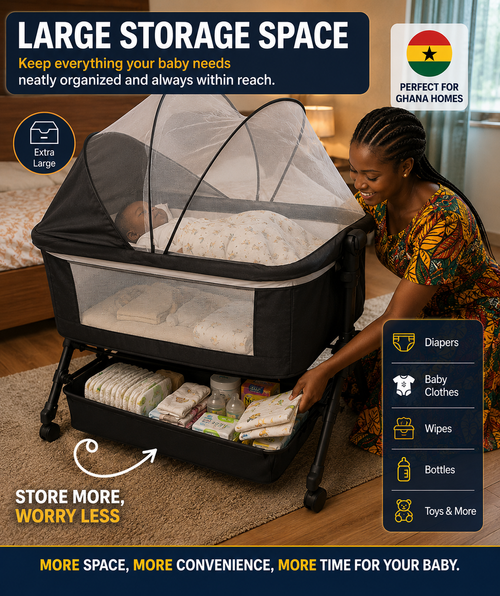 Multifunctional baby crib for 0-4 years old