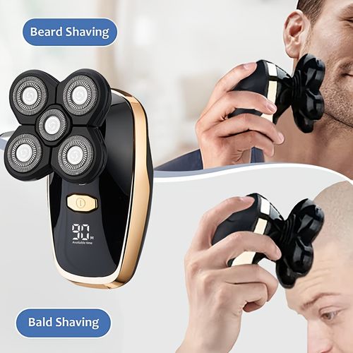 Máquina de barbear eléctrica para homem