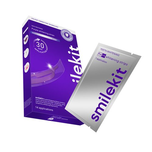 New V34 Purple Teeth Strips V34 Whitening Strips Purple Small Box Whitening Strips